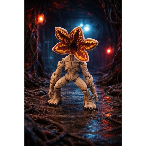 Unbranded Other - Demigorgon Figure 3D Printed Stranger Things Inspired Horror Monster Articulated